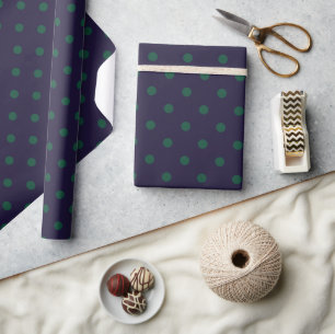 Launische Polka-Punkte (groß) Geschenkpapier