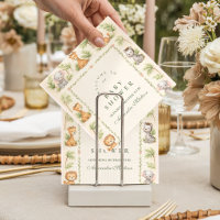 Launische Safari-Tiere Baby Shower