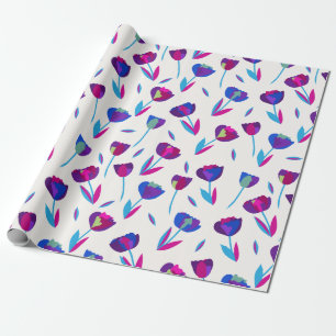 Launische Tulpen Geschenkverpackungspapier Geschenkpapier