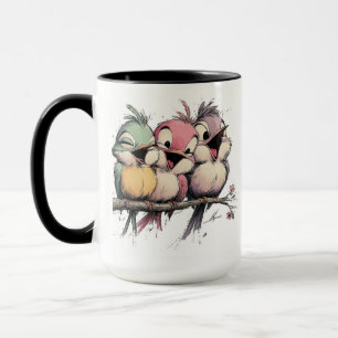 Launische Vögel Tasse