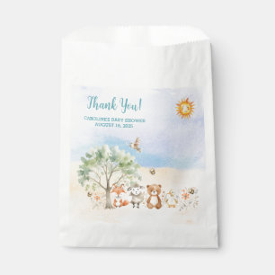 Launische Wildtiere Baby Shower Geschenktütchen