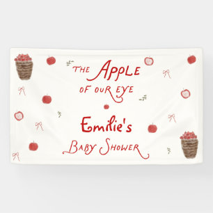 Launischer Augapfel Baby Shower Willkommen  Banner