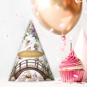 Launischer Feengarten zum 1. Geburtstag  Partyhütchen