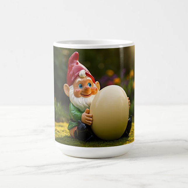 Launischer Gartenzwerg Kaffeetasse (Mittel)