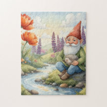 Launischer Gnom-Igel-Puzzle