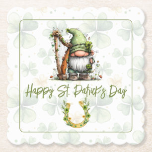 Launischer St. Patrick's Day Gnom Untersetzer