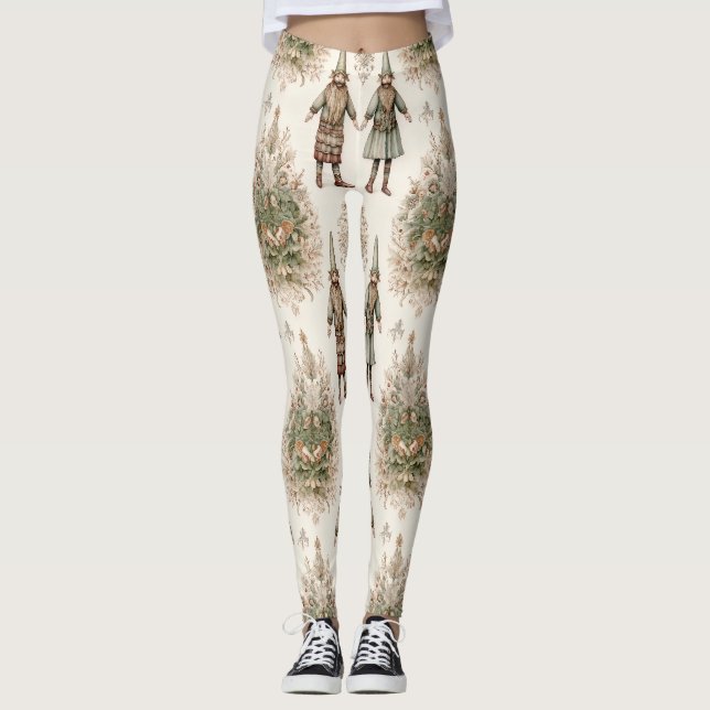 Launischer Waldgarten & Botanik (1) Leggings (Vorderseite)