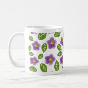 Launisches Botanisches Blumengarten-Ästhetikmuster Kaffeetasse
