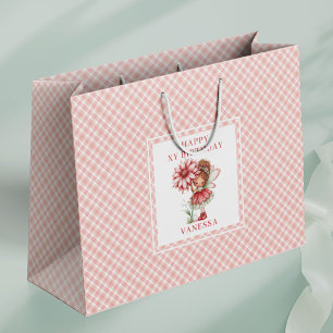 Launisches Feen-Mädchen Schamesröte-Blumen Geburts Große Geschenktüte
