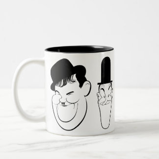 Laurel and Hardy Zweifarbige Tasse