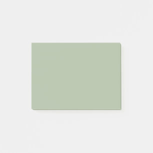 Laurel Green Solid Color Post-it Klebezettel