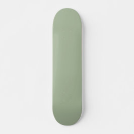 Laurel Green Solid Color Skateboard