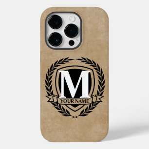 Laurel Monogram Design Case-Mate iPhone Case