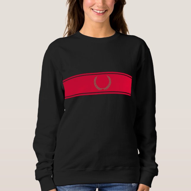 Laurel wreath- Ährenkranz - Kranz Sweatshirt (Vorderseite)