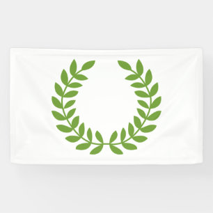 Laurel Wreath (altgriechisches Symbol) Banner