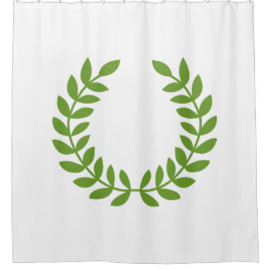 Laurel Wreath (altgriechisches Symbol) Duschvorhang