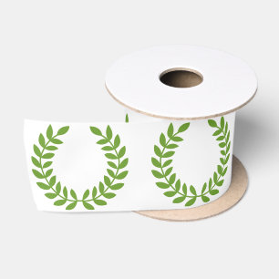 Laurel Wreath (altgriechisches Symbol) Satinband