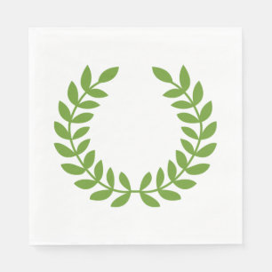 Laurel Wreath (altgriechisches Symbol) Serviette