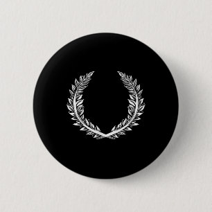 Laurel Wreath Tattoo Art für Gewinner beim Award Button
