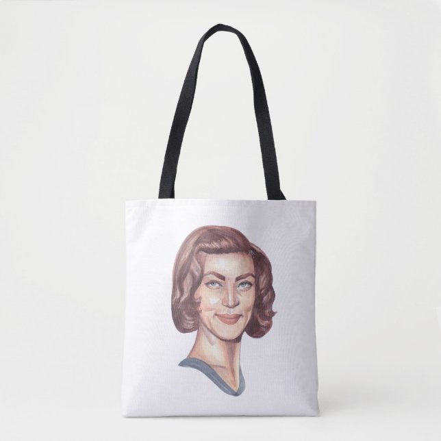 Lauren Bacall Portrait Tasche (Vorderseite)