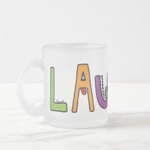 "Lauren" Monster beschriftet Tasse