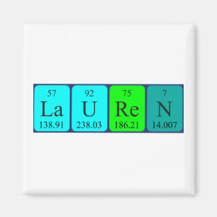 Lauren Periodenmagnet Magnet