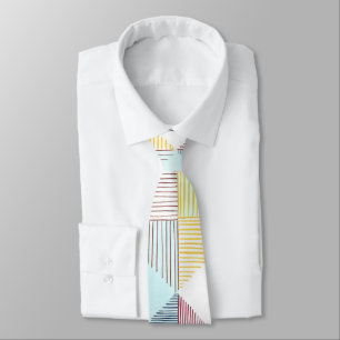 Lauren Rosenberg Original Multi-Linear Neck Tie Krawatte