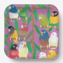 Lauren Rosenberg Original Parakeet 9 m²