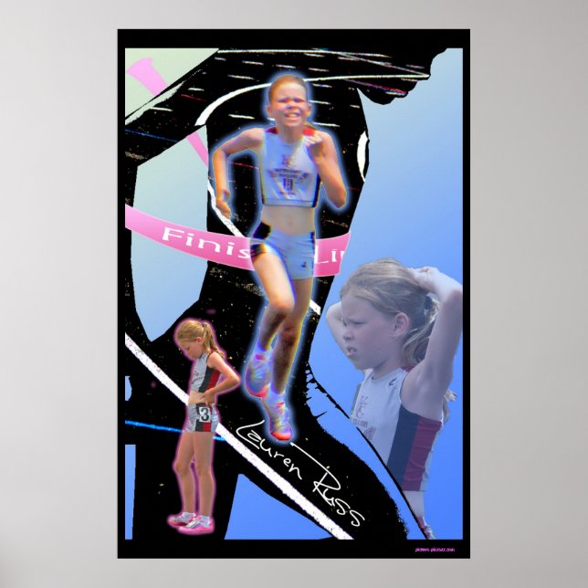 Lauren Russ Track Poster (Vorne)