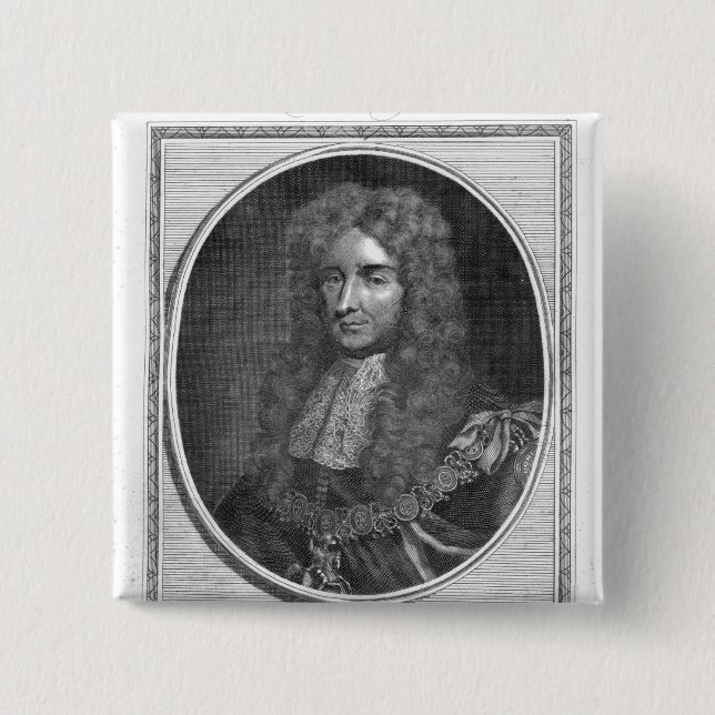 Laurence Hyde, 1. Graf von Rochester Button (Vorderseite)