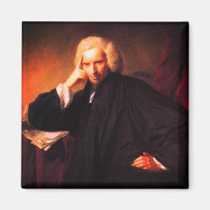 Laurence Sterne (Gemälde von Sir Joshua Reynolds) Magnet