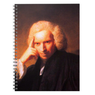 Laurence Sterne (Gemälde von Sir Joshua Reynolds) Notizblock