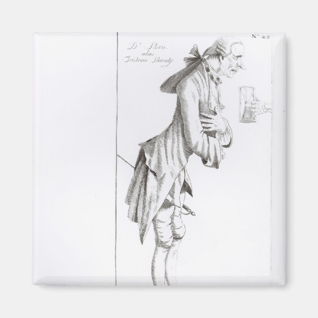 Laurence Sterne Magnet (Vorne)