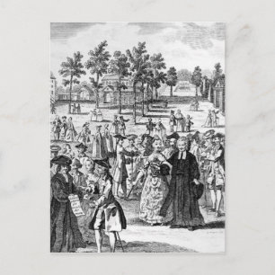 Laurence Sterne Postkarte