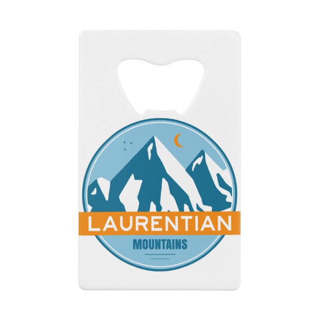 Laurentian Mountains Quebec Kanada Geldbeutel Flaschenöffner (Vorderseite)