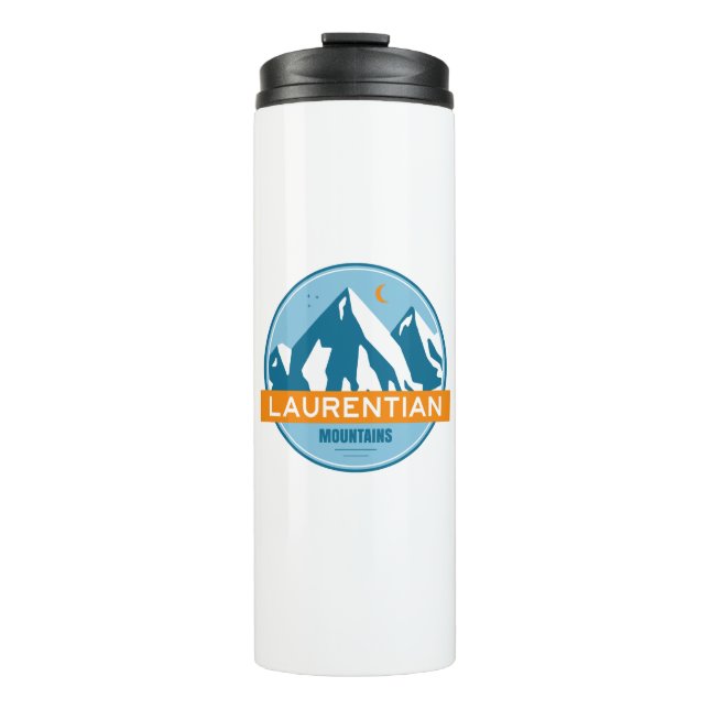 Laurentian Mountains Quebec Kanada Thermosbecher (Vorderseite)