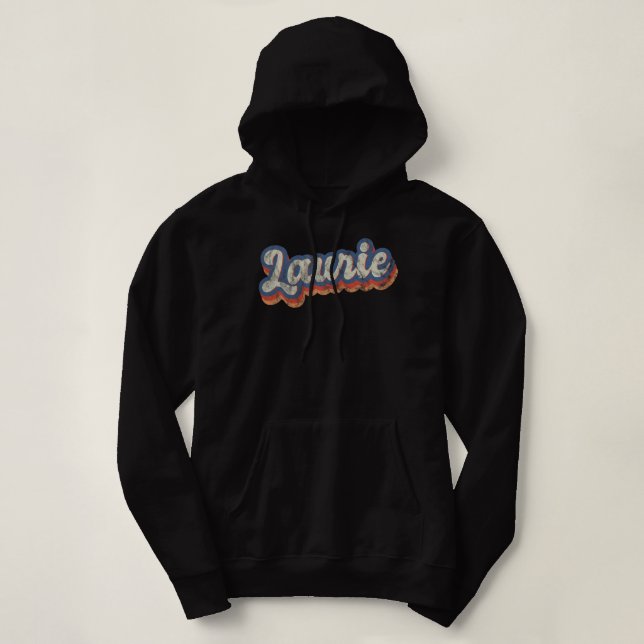 Laurie Personalisiert Name Shirt Custom Lettering  (Design vorne)