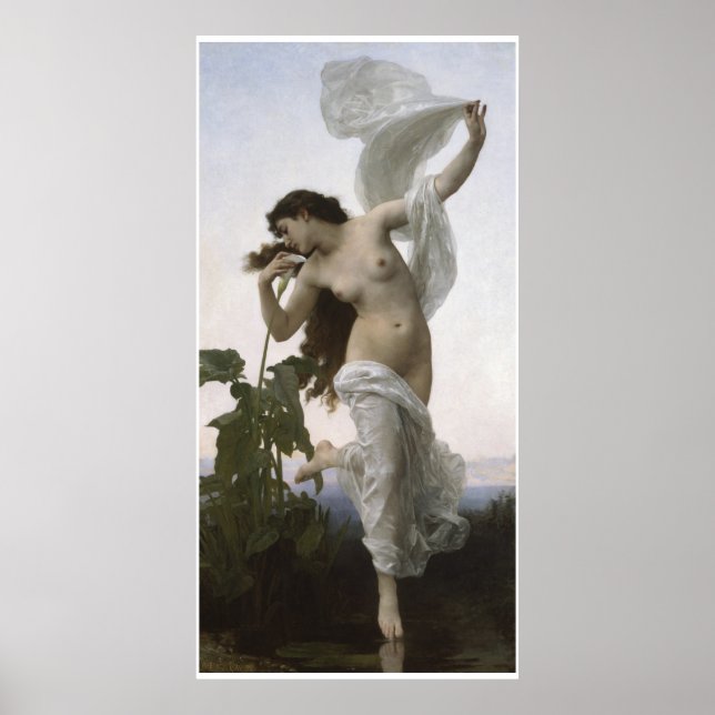 L'Aurore Dawn William-Adolphe Bouguereau Poster (Vorne)