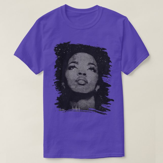 Lauryn hill Retro Poster T-Shirt (Design vorne)