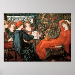 Laus Veneris von Sir Edward Burne-Jones Poster