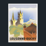Lausanne Ouchy Schweiz Jahrgang Reise Postkarte<br><div class="desc">Lausanne Ouchy Schweiz Jahrgang Reise Postkarte</div>
