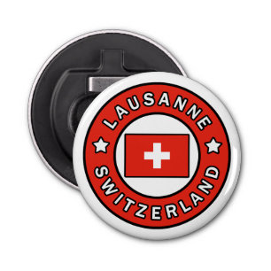 Lausanne Schweiz Flaschenöffner