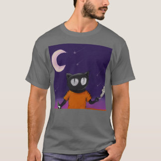 LAUSEN SIE DAS inspirierte CAT-Kunstwerk T-Shirt