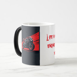 Lauter Motor, Tasse für Fearless Heart Motorrad