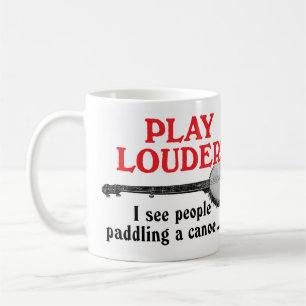 Lauter spielen Tasse