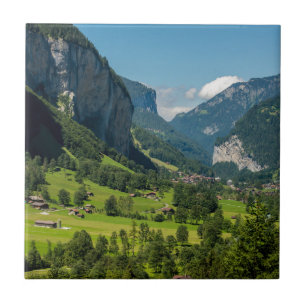 Lauterbrunnen - Bernese Alpen - die Schweiz Fliese
