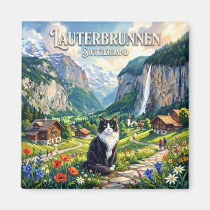 Lauterbrunnen Schweiz Magnet