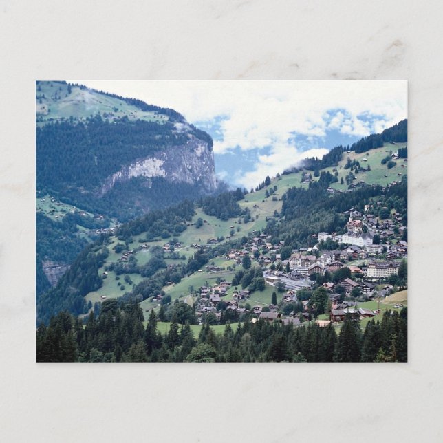 Lauterbrunnen, Schweiz Postkarte (Vorderseite)