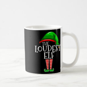 Lauteste Elf-Gruppe, passende Familie Weihnachten Kaffeetasse