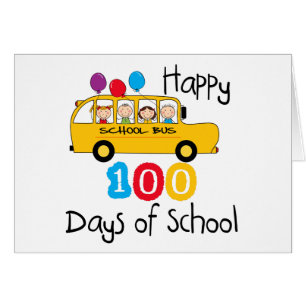 L'autobus scolaire célèbrent 100 jours